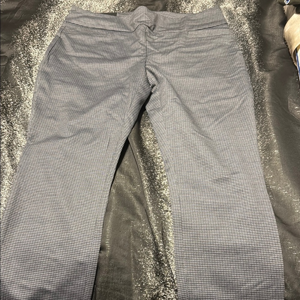 Men's Gray Checkered Pants